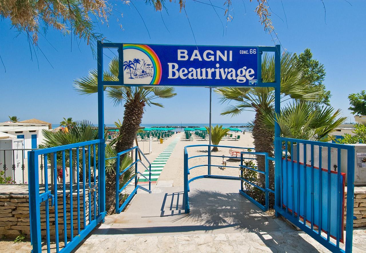 Апарт отель Beaurivage Сан-Бенедетто-дель-Тронто Экстерьер фото